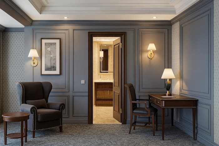 Pokój Superior w Hotelu Velostera z większą przestrzenią